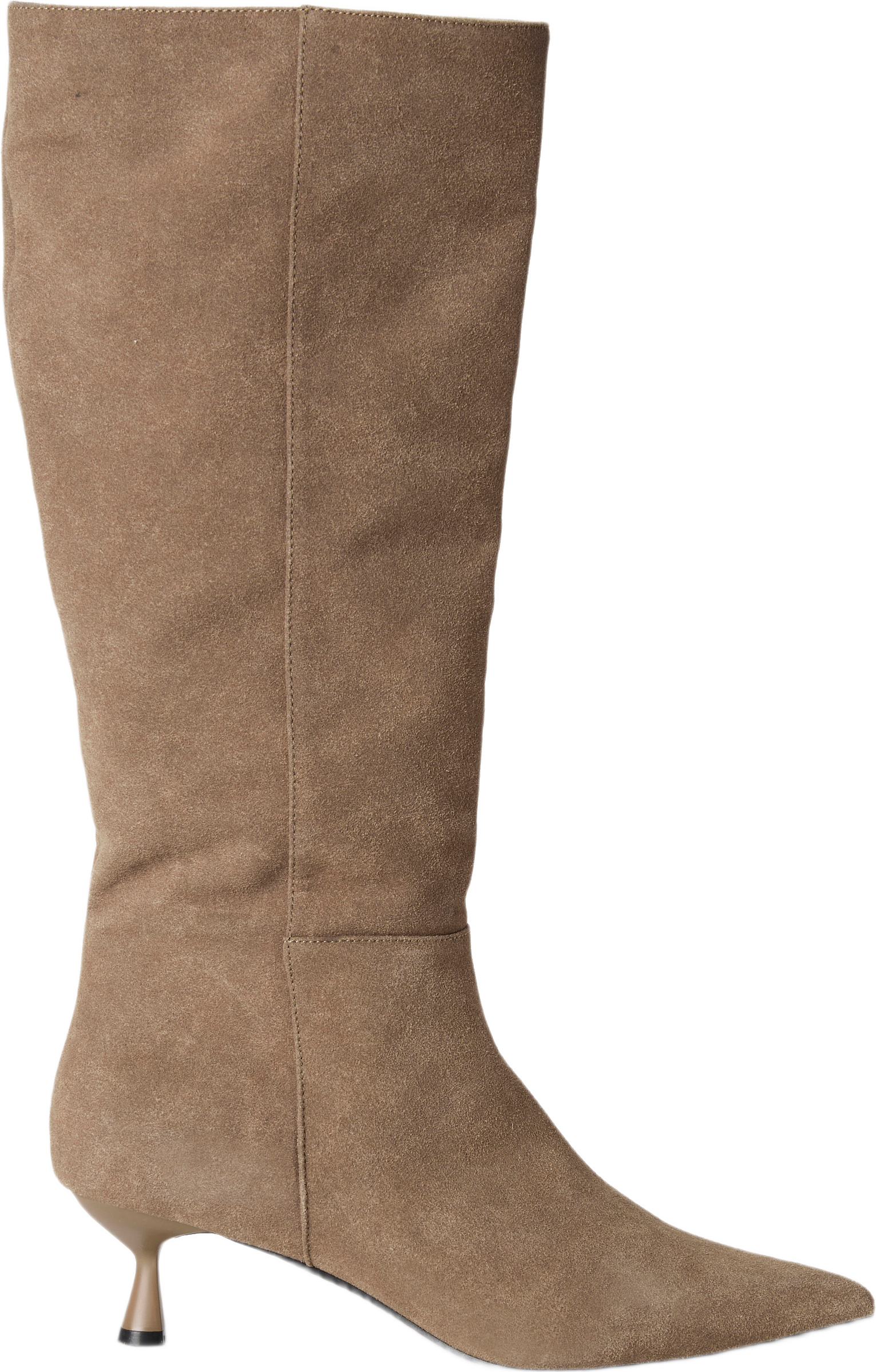 Slouchy boot i mockaimitation, från Carin Wester, i färgen Taupe.