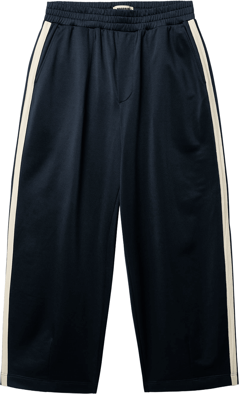 Chang Track Pants, från Woodbird, i färgen Dark Navy.