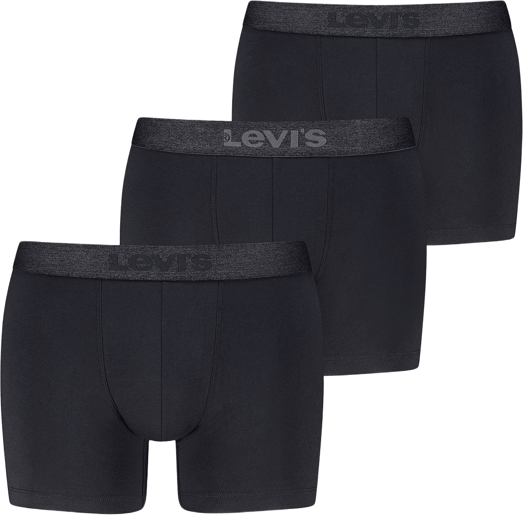 Levi’s® Men's Boxer Briefs 3 Pack, från Levi's, i färgen Black.