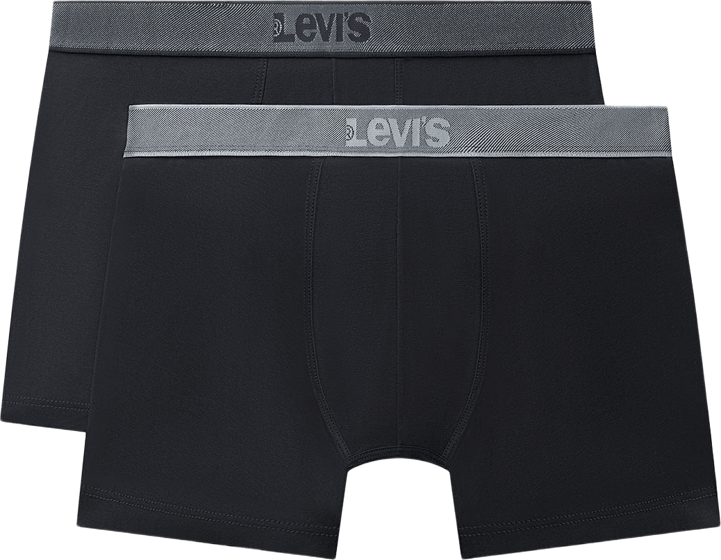 Levi’s® Men's Boxer Briefs 2 Pack, från Levi's, i färgen Black.