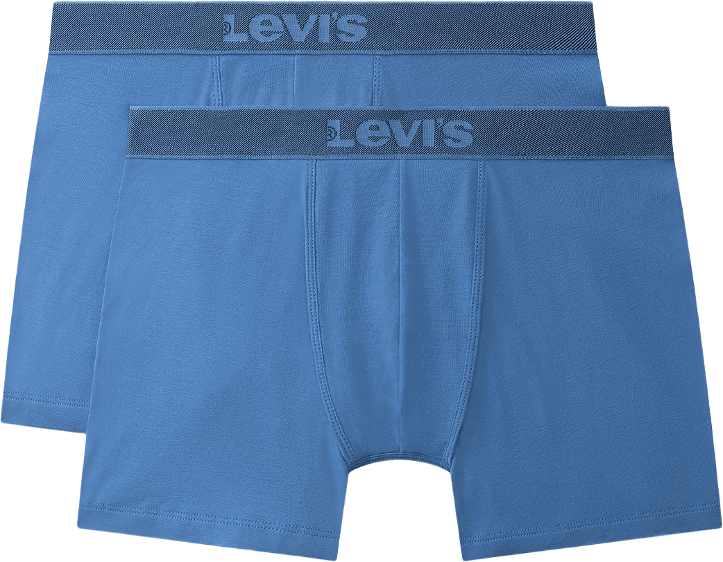 Levi’s® Men's Boxer Briefs 2 Pack, från Levi's, i färgen Blue.
