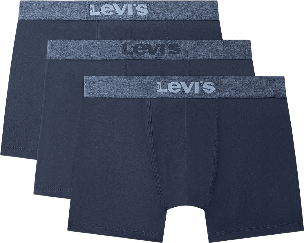 Levi’s® Men's Boxer Briefs 3 Pack, från Levi's, i färgen Mood Indigo.