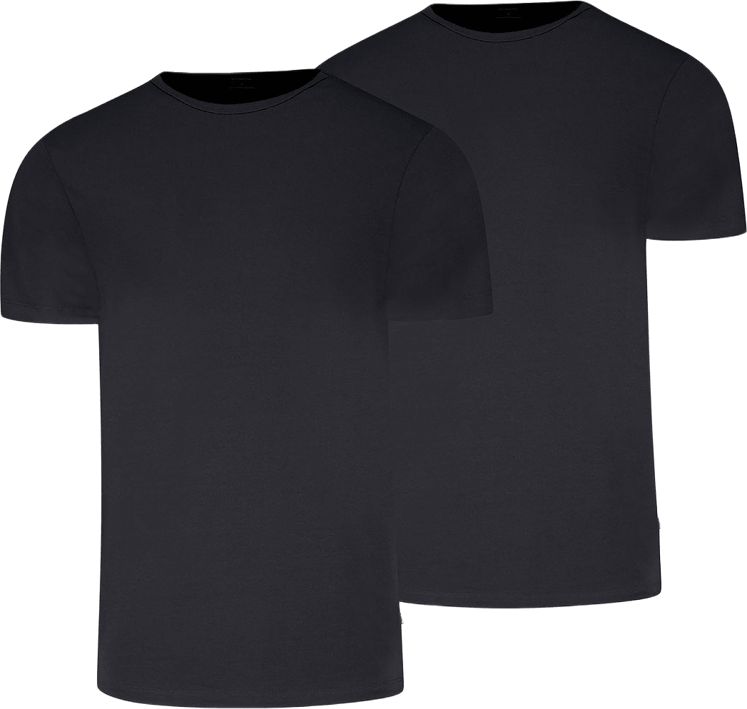 Levi’s® Men's T-Shirt 2 Pack, från Levi's, i färgen Jet Black.