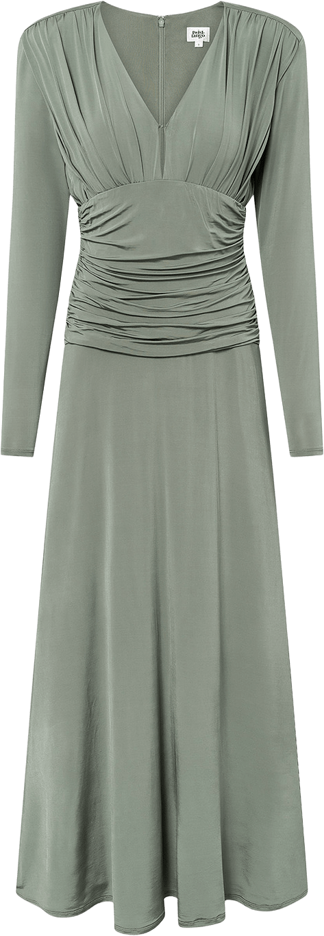 Kamelia Dress, från Twist & Tango, i färgen Agave Green.