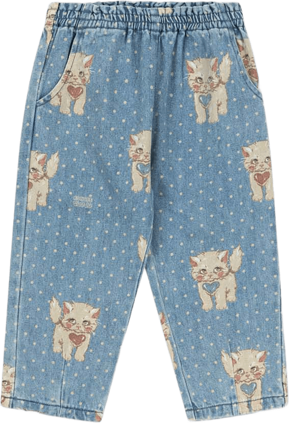 MAGOT FRILL PANTS, från Konges Sløjd, i färgen Ciao Miao.