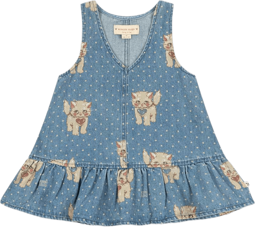 MAGOT DRESS, från Konges Sløjd, i färgen Ciao Miao.
