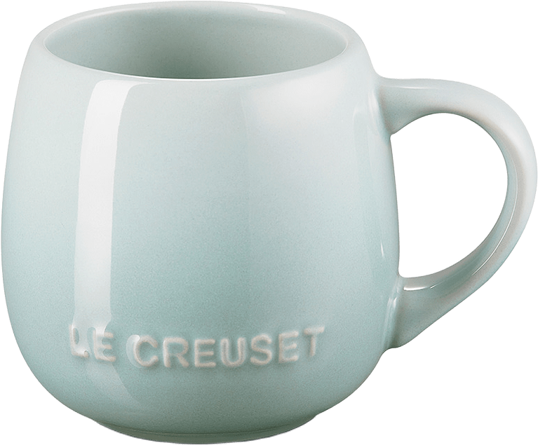 Le Creuset Coupe stengods mugg 320ml Sea Salt, från Le Creuset, i färgen Sea Salt.