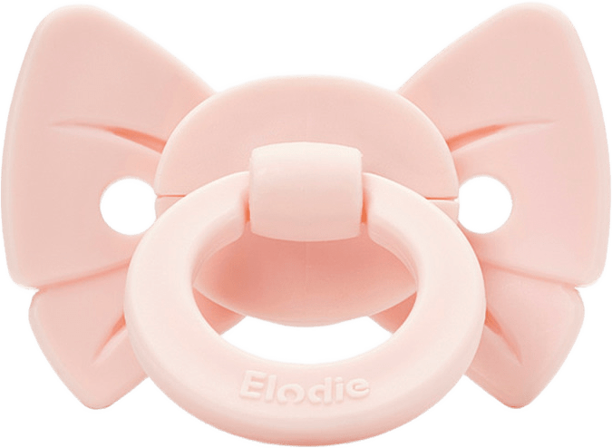 Napp Binky Bow 0-6m Misty Pink, från Elodie Details, i färgen Misty Pink.