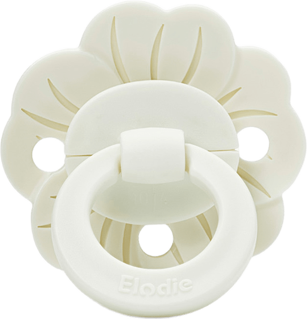 Napp Binky Bloom Latex Vanilla White, från Elodie Details, i färgen Vanilla White.