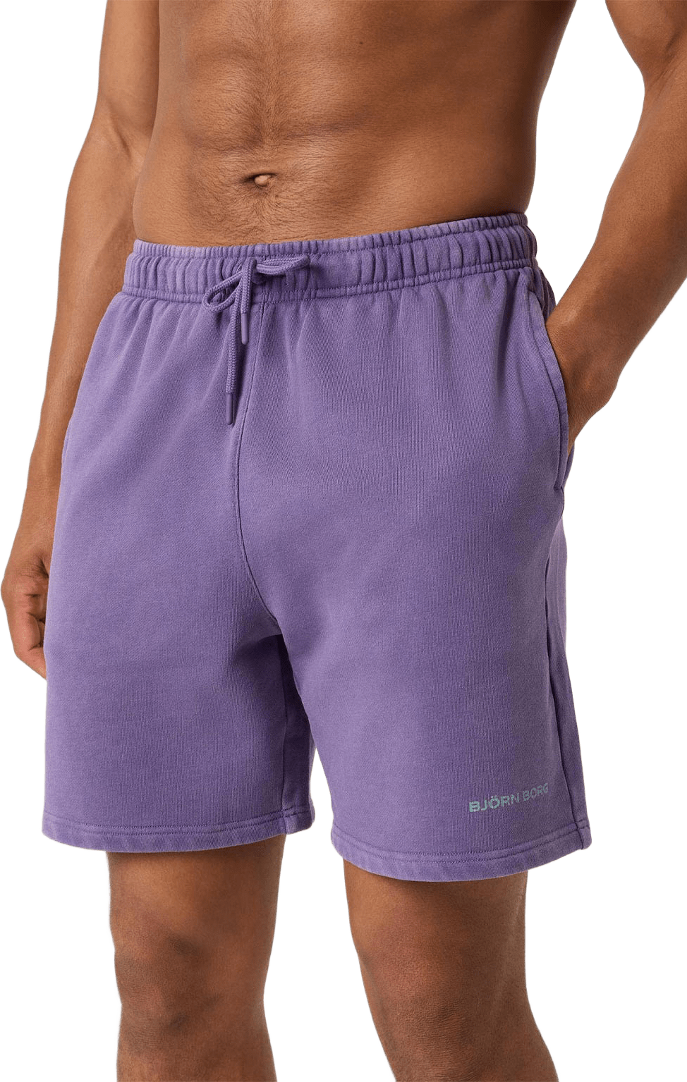 Borg Classic Sweatshorts, från Björn Borg Sport, i färgen Mystical.