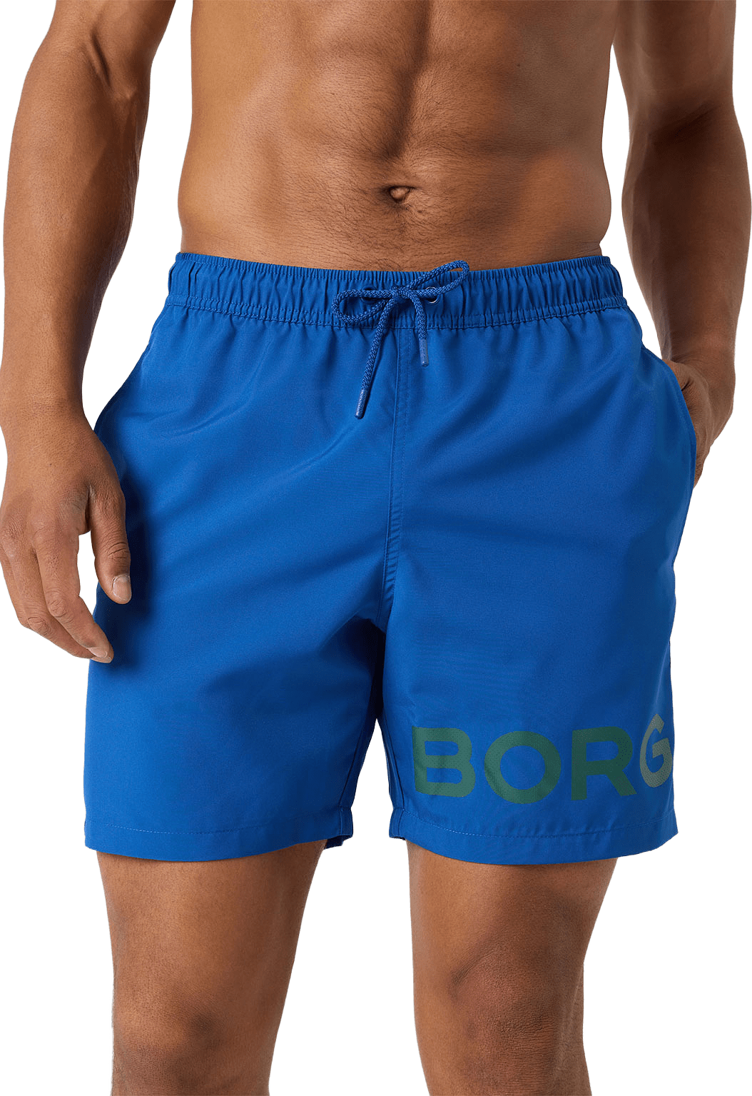Borg Swim Shorts, från Björn Borg, i färgen Monaco Blue.