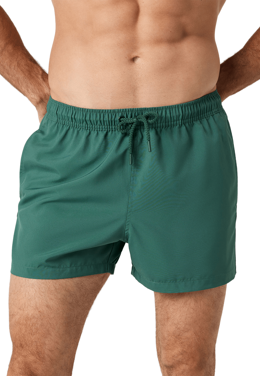 Borg Solid Swim Shorts, från Björn Borg, i färgen Mallard Green.