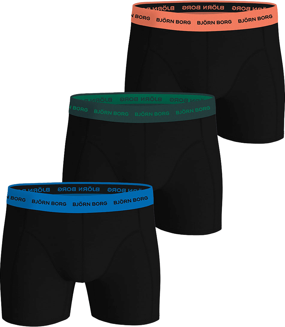 Cotton Stretch Boxer 3p, från Björn Borg, i färgen Multipack 1.