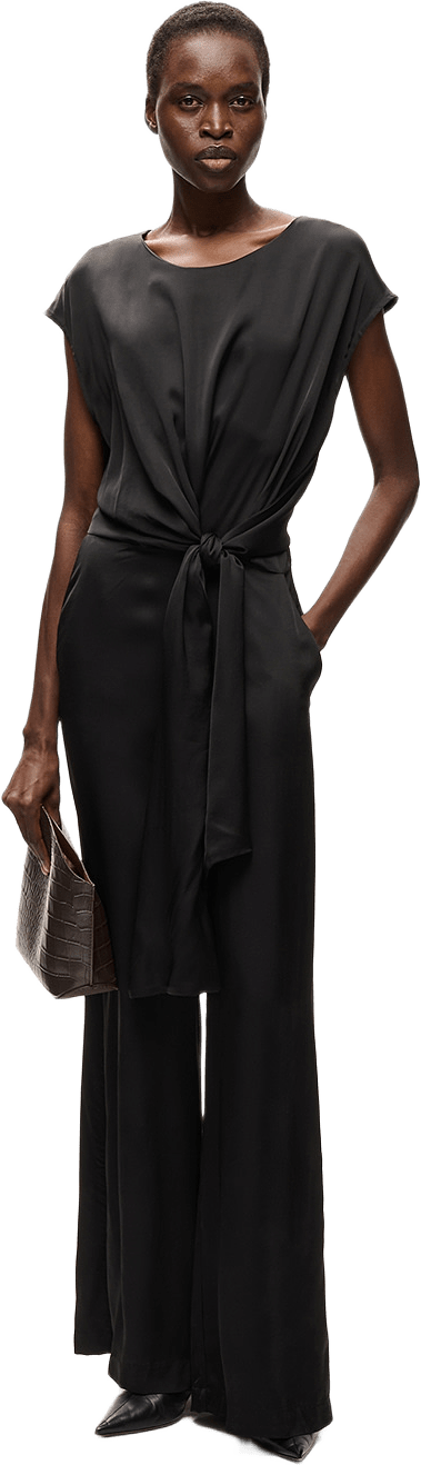 ZiomaIW Zheny Jumpsuit, från Inwear, i färgen Black.