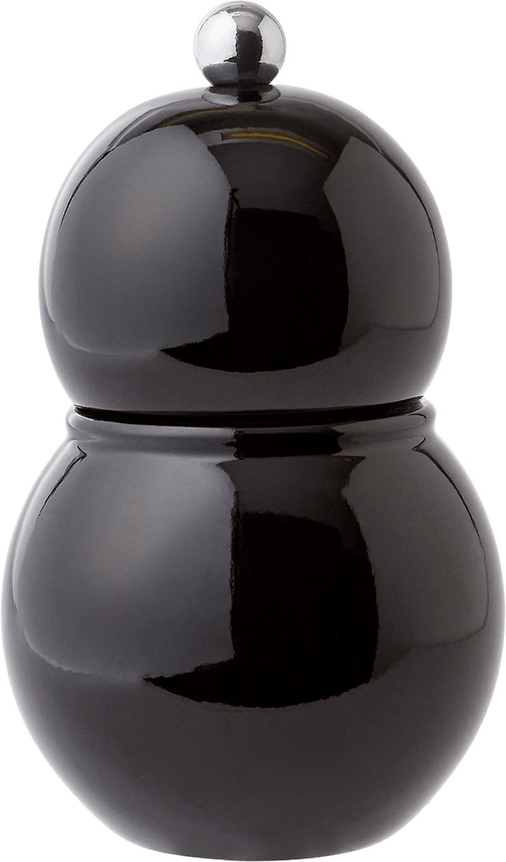 Salt/ Pepparkvarn Bobbin Black 12 cm, från Addison Ross, i färgen Black.