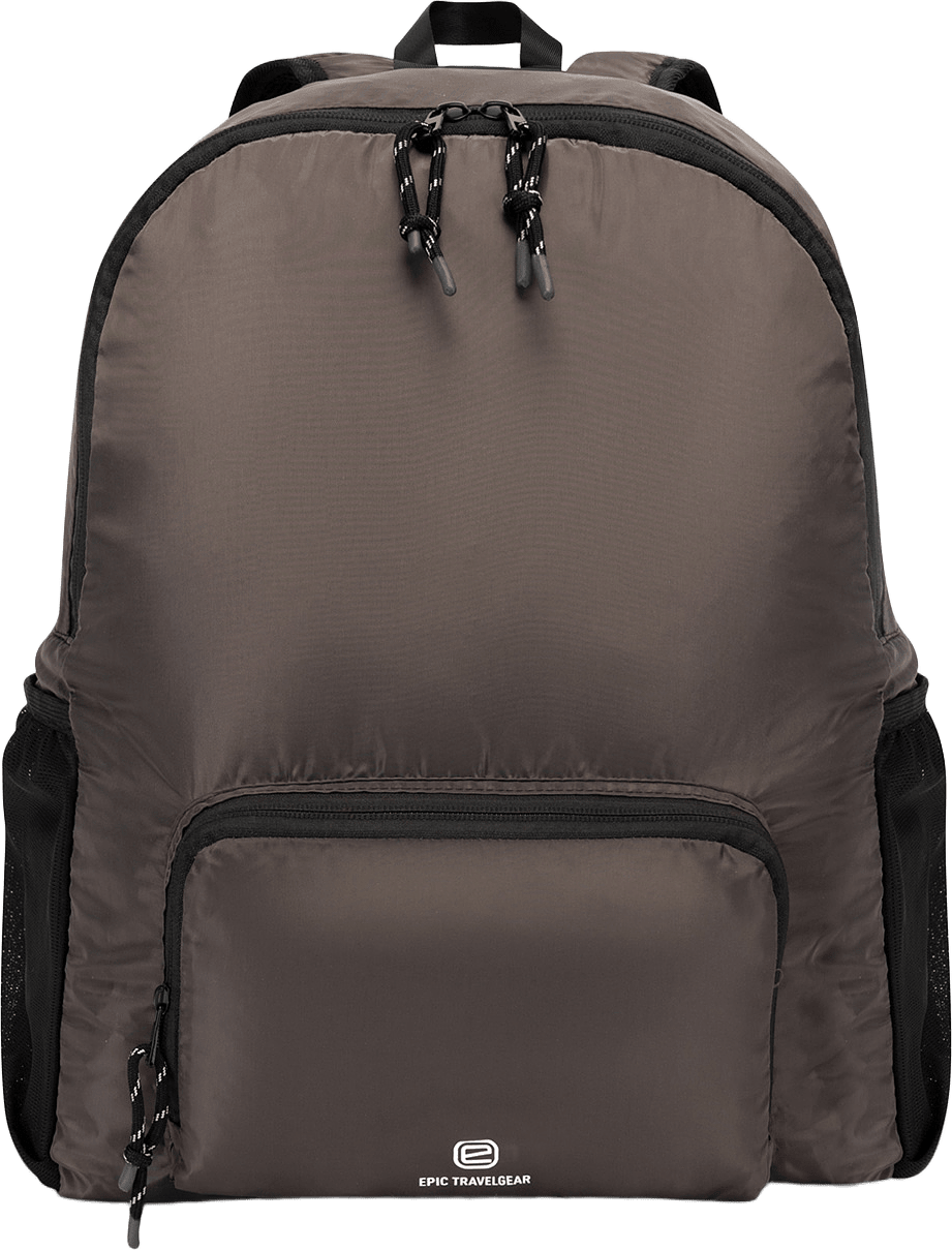 XPAK FLIGHT Foldable Backpack 20L, från Epic, i färgen Brown.