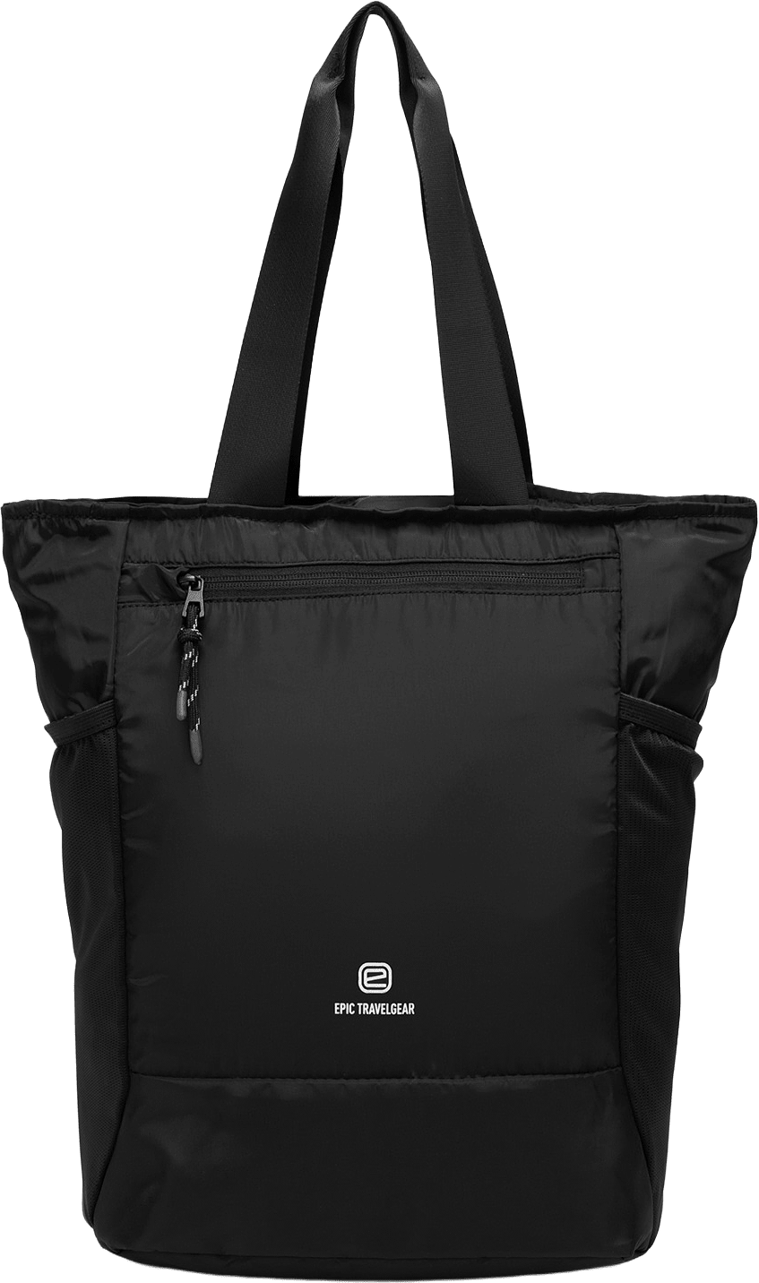 XPAK FLIGHT Foldable Tote backpack 24L, från Epic, i färgen Black.