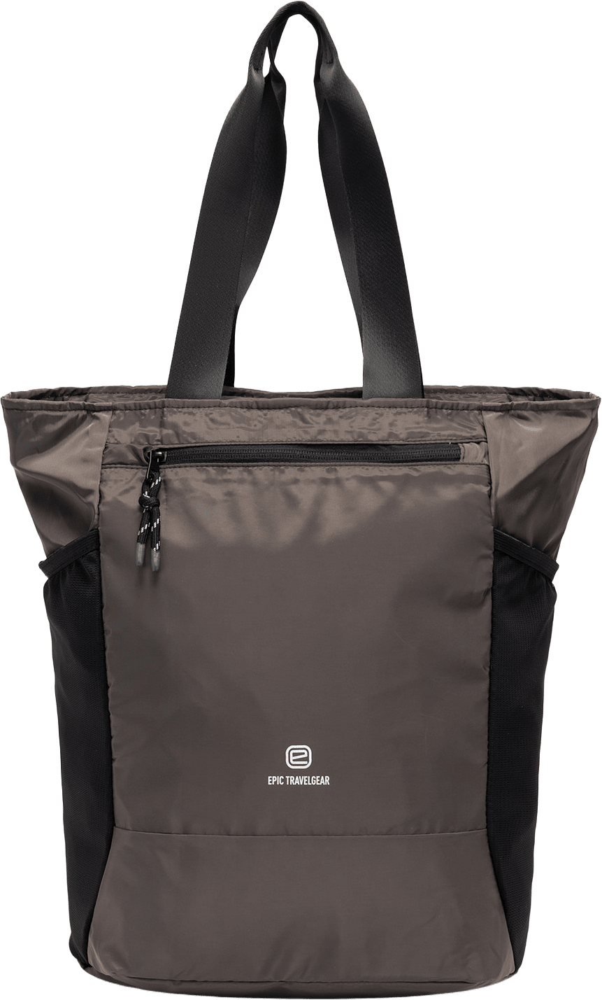 XPAK FLIGHT Foldable Tote backpack 24L, från Epic, i färgen Brown.