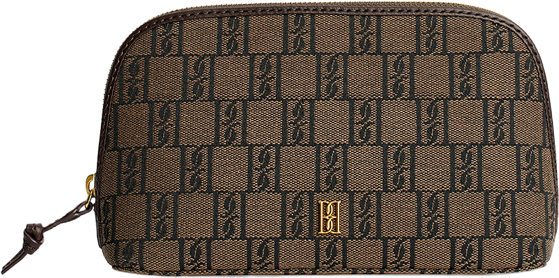 Cara Small Sminkfodral, från By Malene Birger, i färgen Bison.