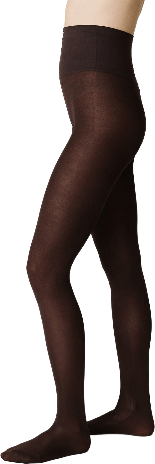 Sanna Glossy Tights, från Swedish Stockings, i färgen Dark Brown.