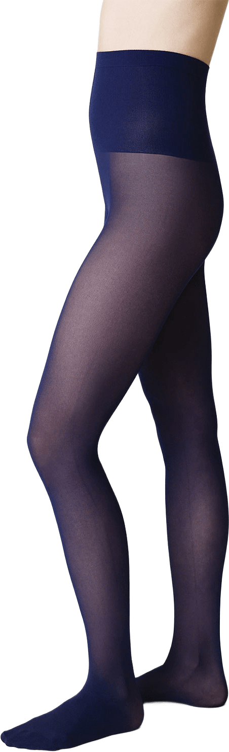 Svea Premium Strumpbyxor, från Swedish Stockings, i färgen Dark Indigo.