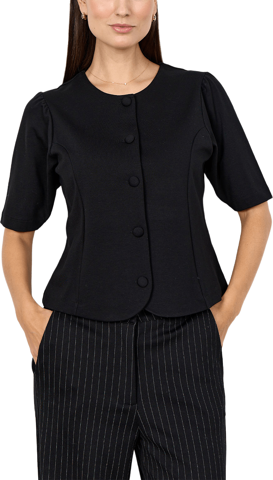 Galathea 1 Jacket, från Soyaconcept, i färgen Black.