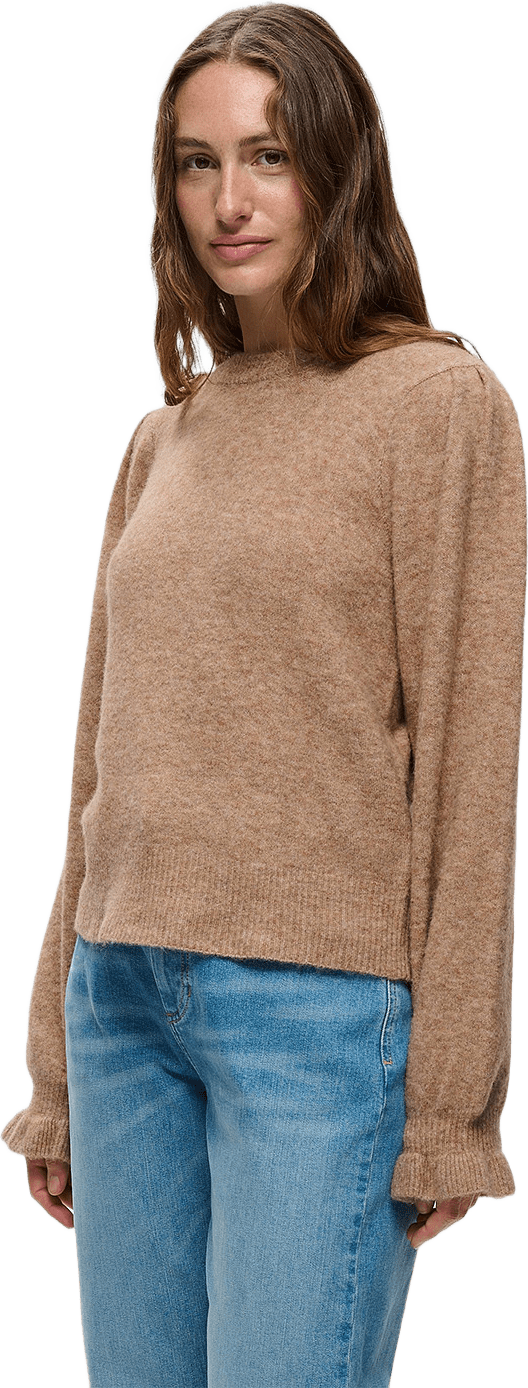 ElbieIW Pullover, från Inwear, i färgen Sandy Grey Melange.