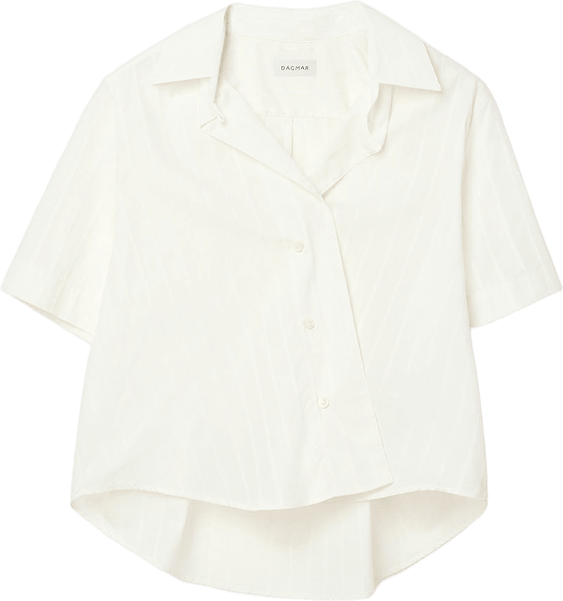 Shortsleeve Shirt, från Dagmar, i färgen White.