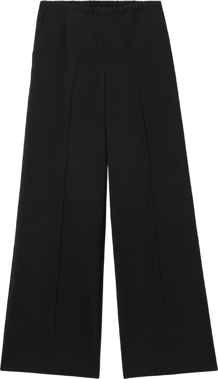 Elastic Wool Trousers, från Dagmar, i färgen Black.