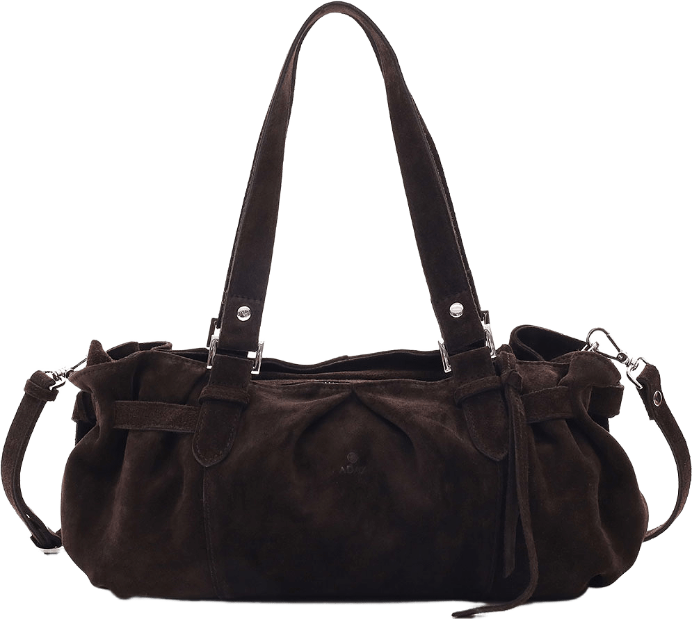 Vera Shoulder Bag, från Adax, i färgen Dark Brown.