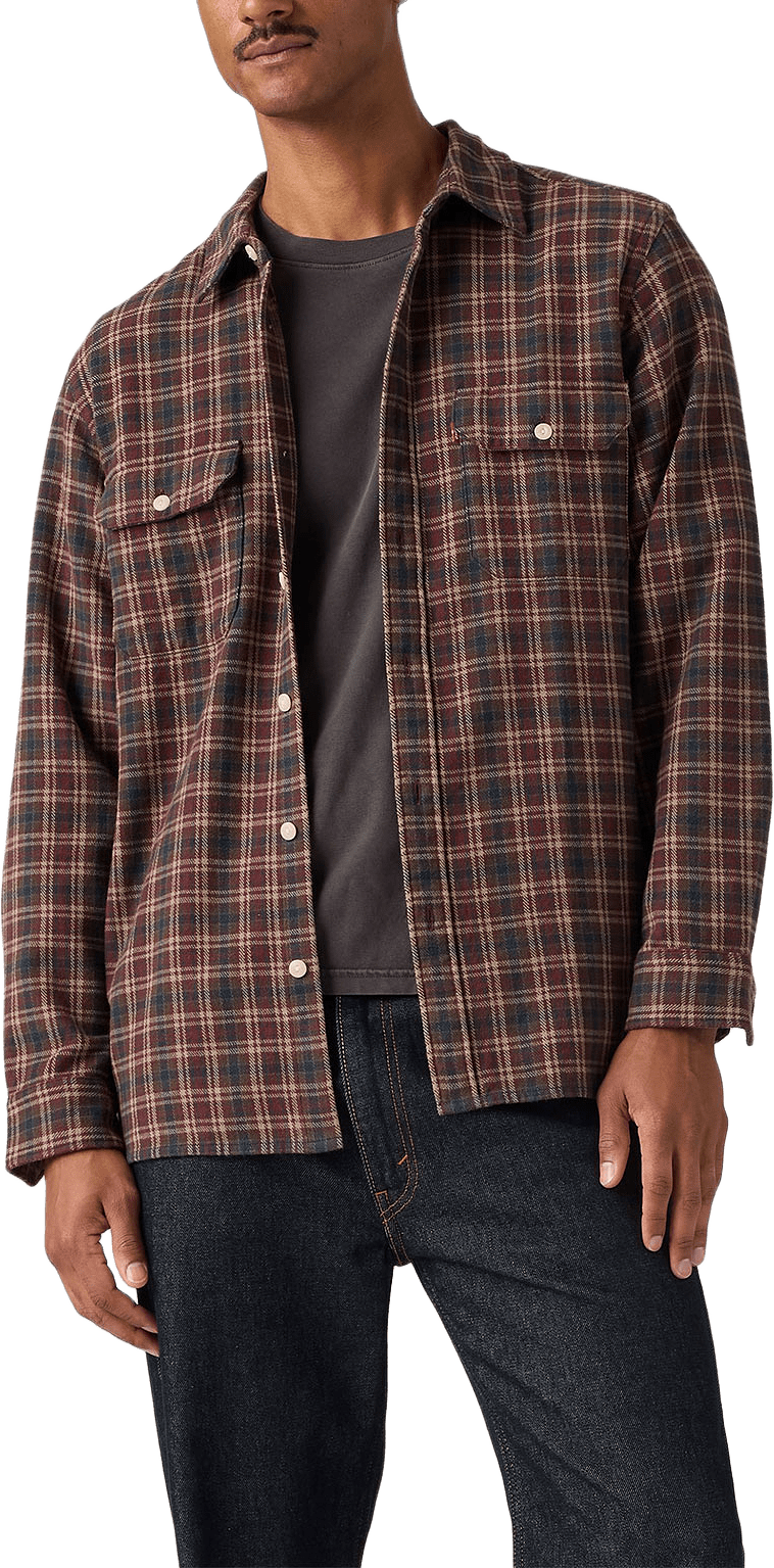 Jackson Corduroy Worker Overshirt, från Levi's, i färgen Multi-color.