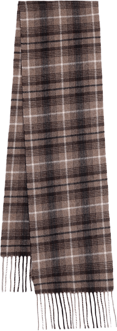 Tableau Scarf, från Holzweiler, i färgen Brown Mix.