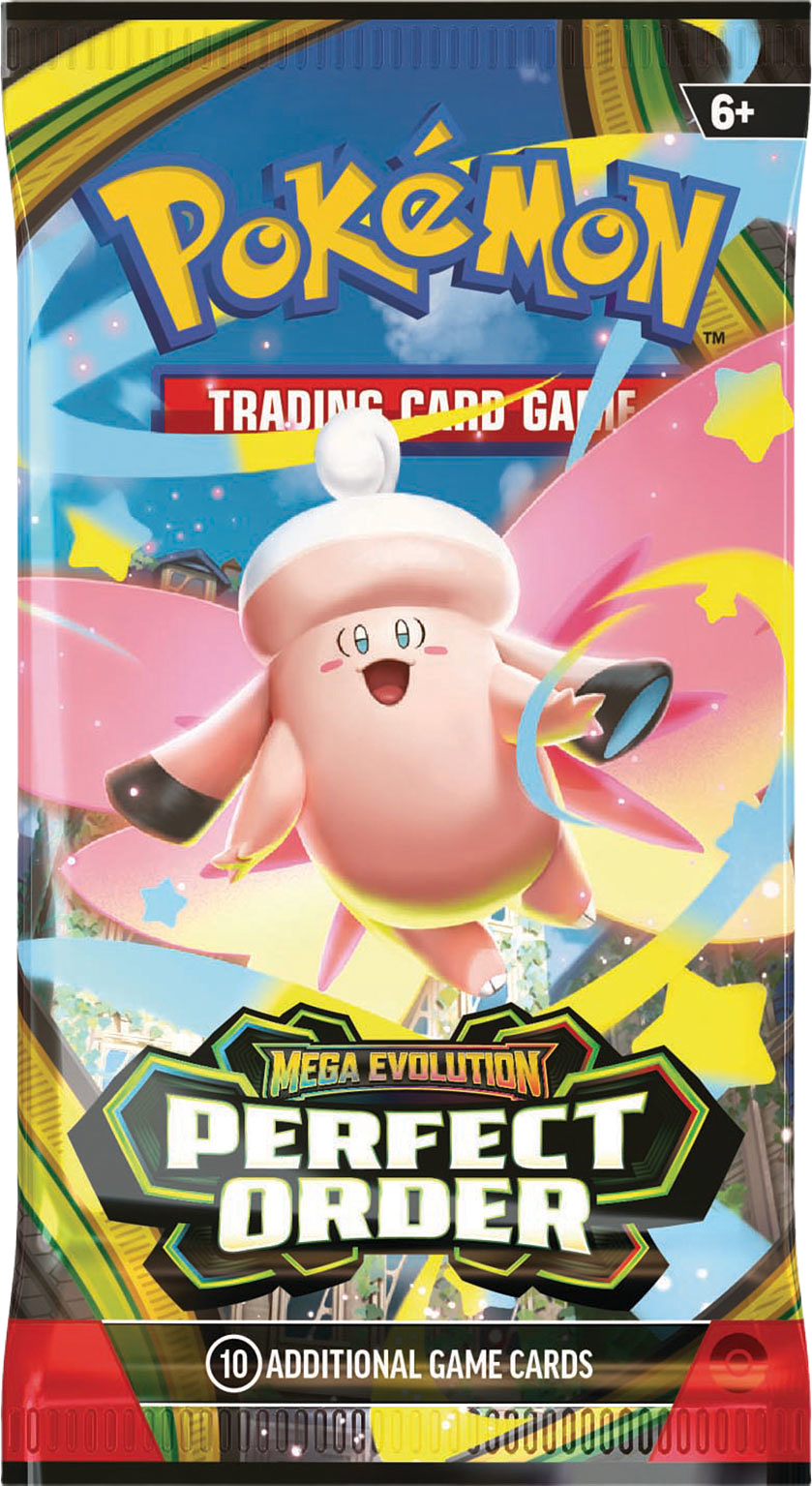 Pokémon ME03 Perfect Order booster, från POKEMON.