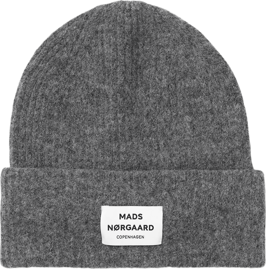 Tosca Anju Hat, från Mads Nørgaard, i färgen Grey Melange.