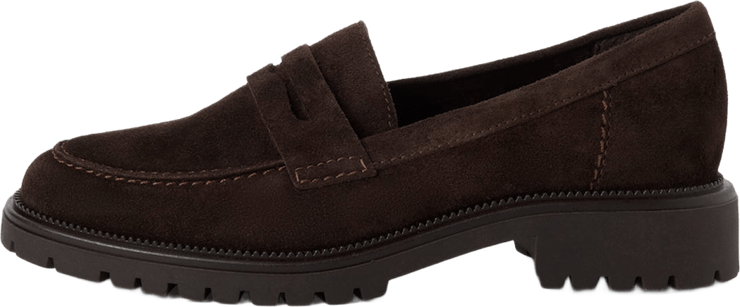 Loafer, från Tamaris, i färgen Mocca.