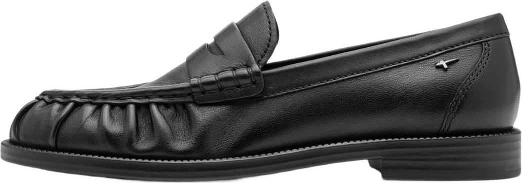 Loafers, från Tamaris, i färgen Black Leather.