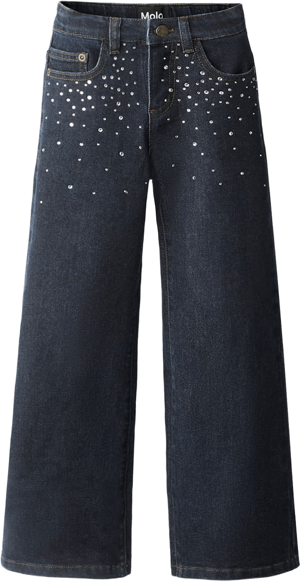 Asta pants, från Molo, i färgen Rhinestone Raw.