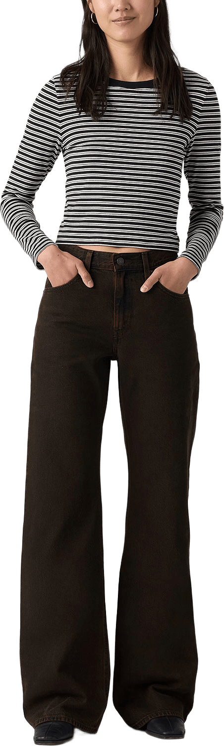 Loose Boot Jeans, från Levi's, i färgen Browns.