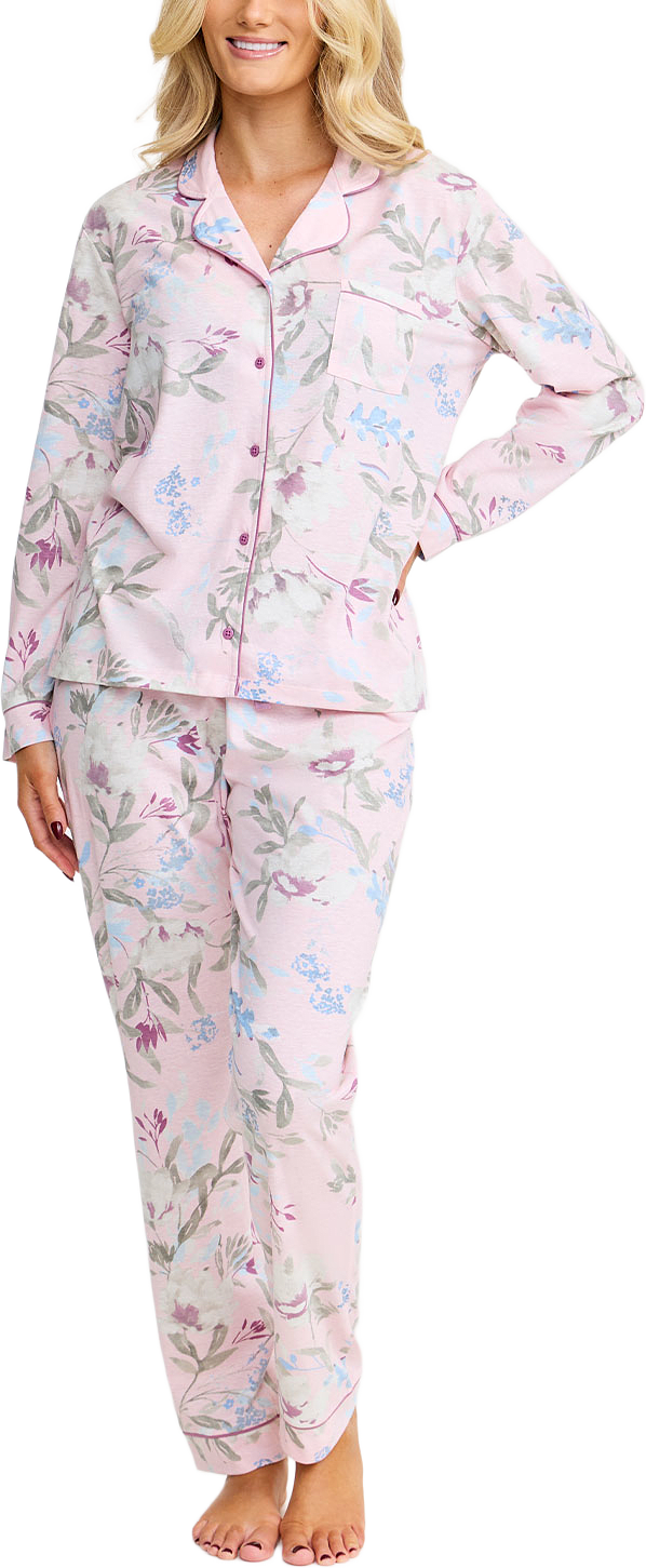 Pyjamas, från Damella, i färgen Pink.