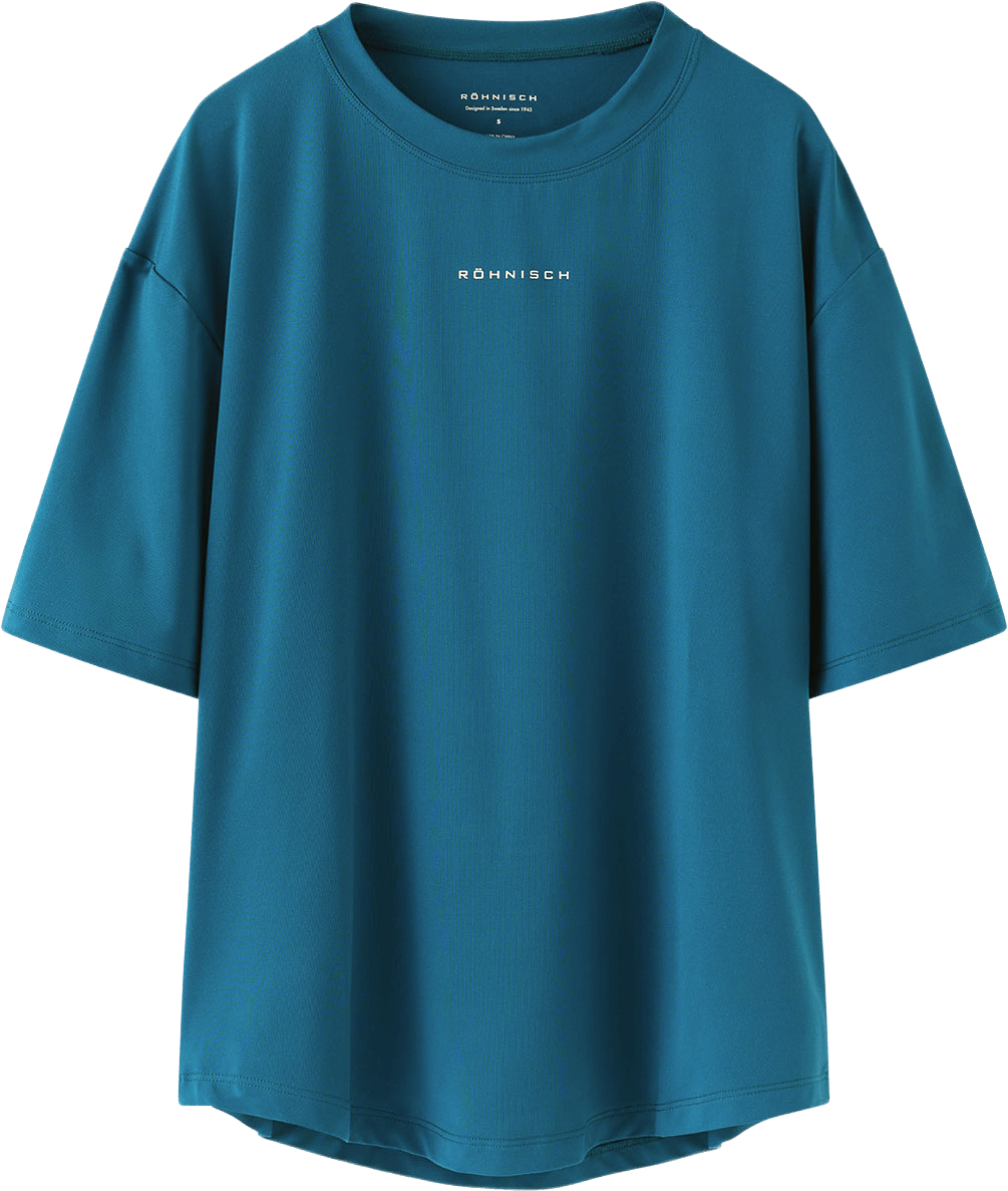 Enduro Relaxed Tee, från Röhnisch, i färgen Legion Blue.