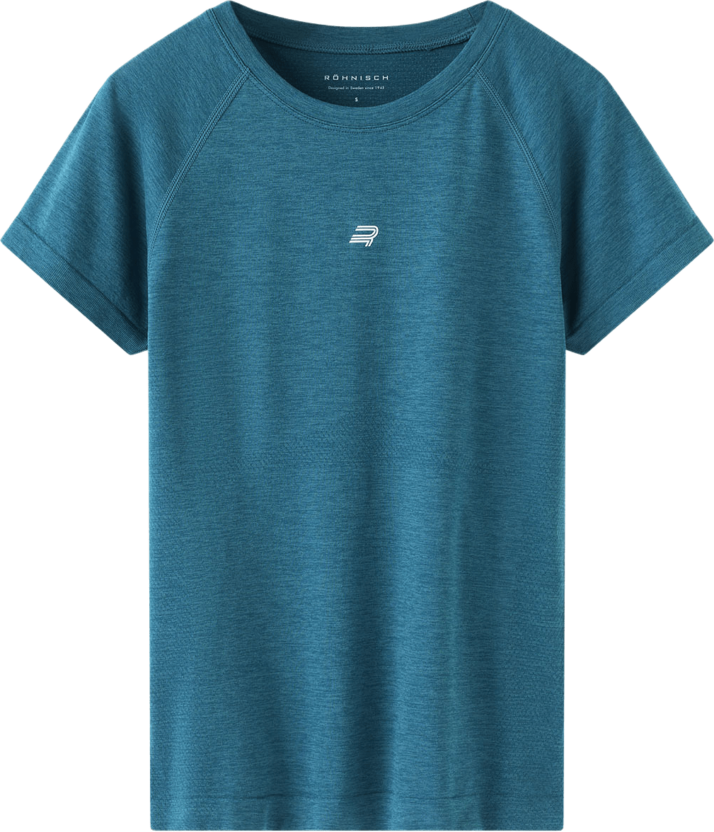Seamless Flex Tee, från Röhnisch, i färgen Legion Blue.