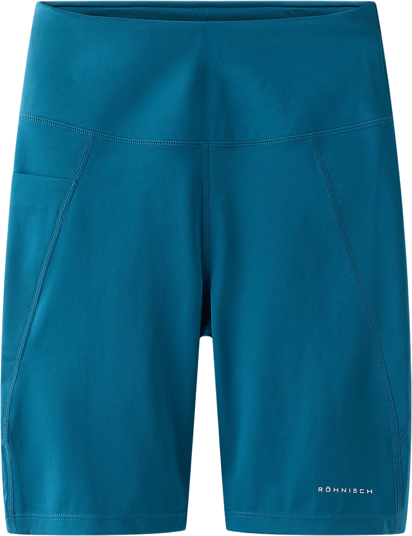 Flattering High Waist Bike Tights, från Röhnisch, i färgen Legion Blue.