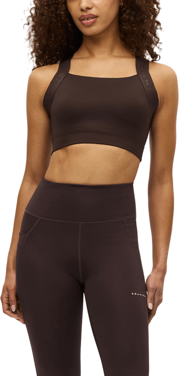 Kay Sports Bra, från Röhnisch, i färgen Java.