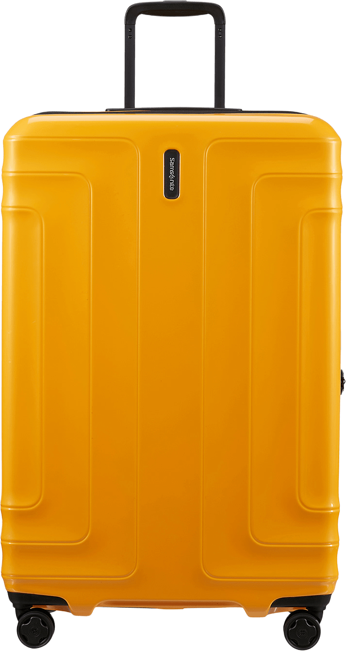 Lin Air SPINNER Resväska 77 cm, från Samsonite, i färgen Metallic Mango.