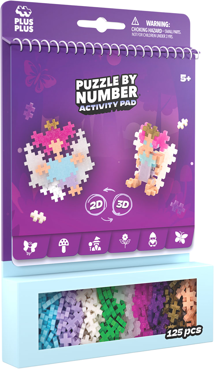 Activity Pad, Enchanted Forest, från PLUS PLUS.