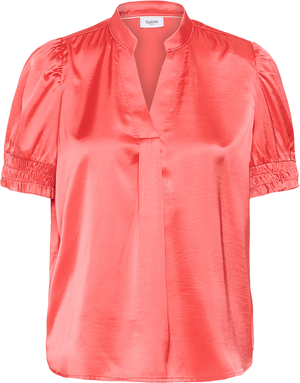 PananSZ SS Blouse, från Saint Tropez, i färgen Calypso Coral.