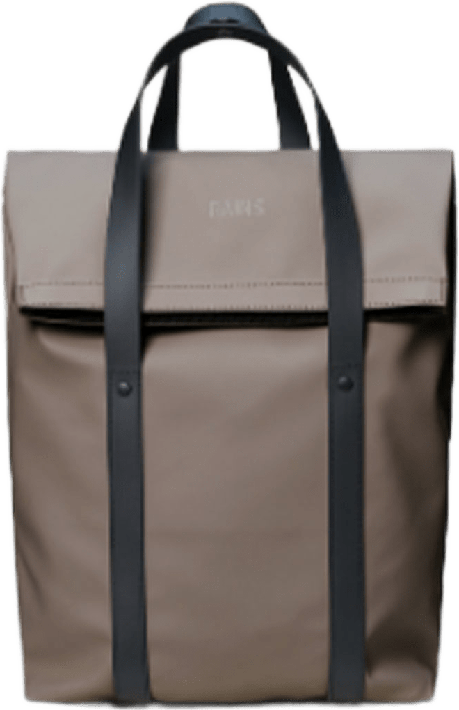 2 Way Tote Backpack W3, från Rains, i färgen Cinder.