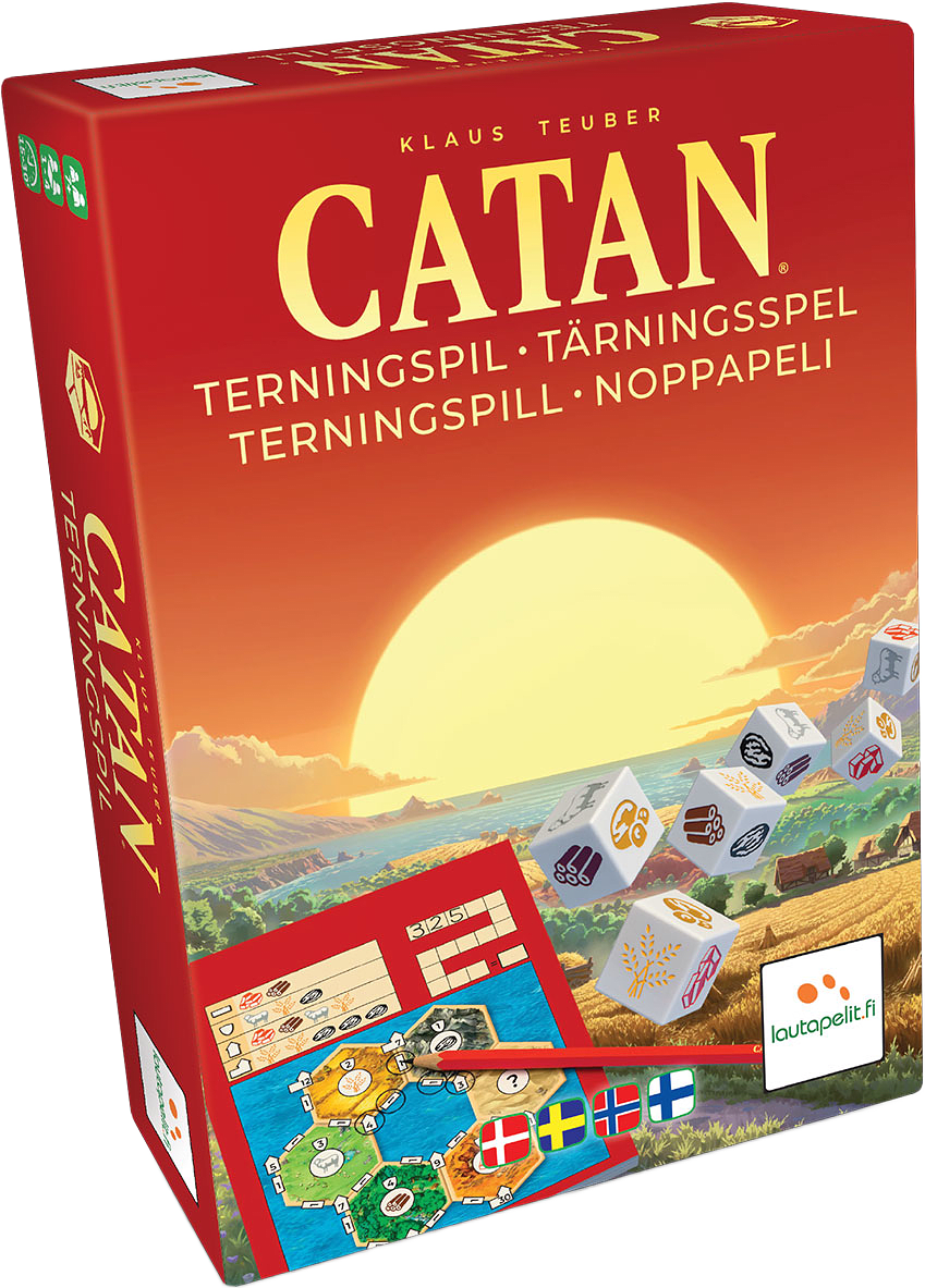 Catan Dice Game (Nordic), från Brädspel.