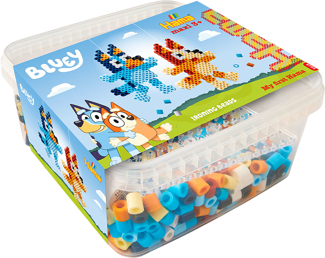 Hama Maxi Box Bluey 900 pcs, från Hama.
