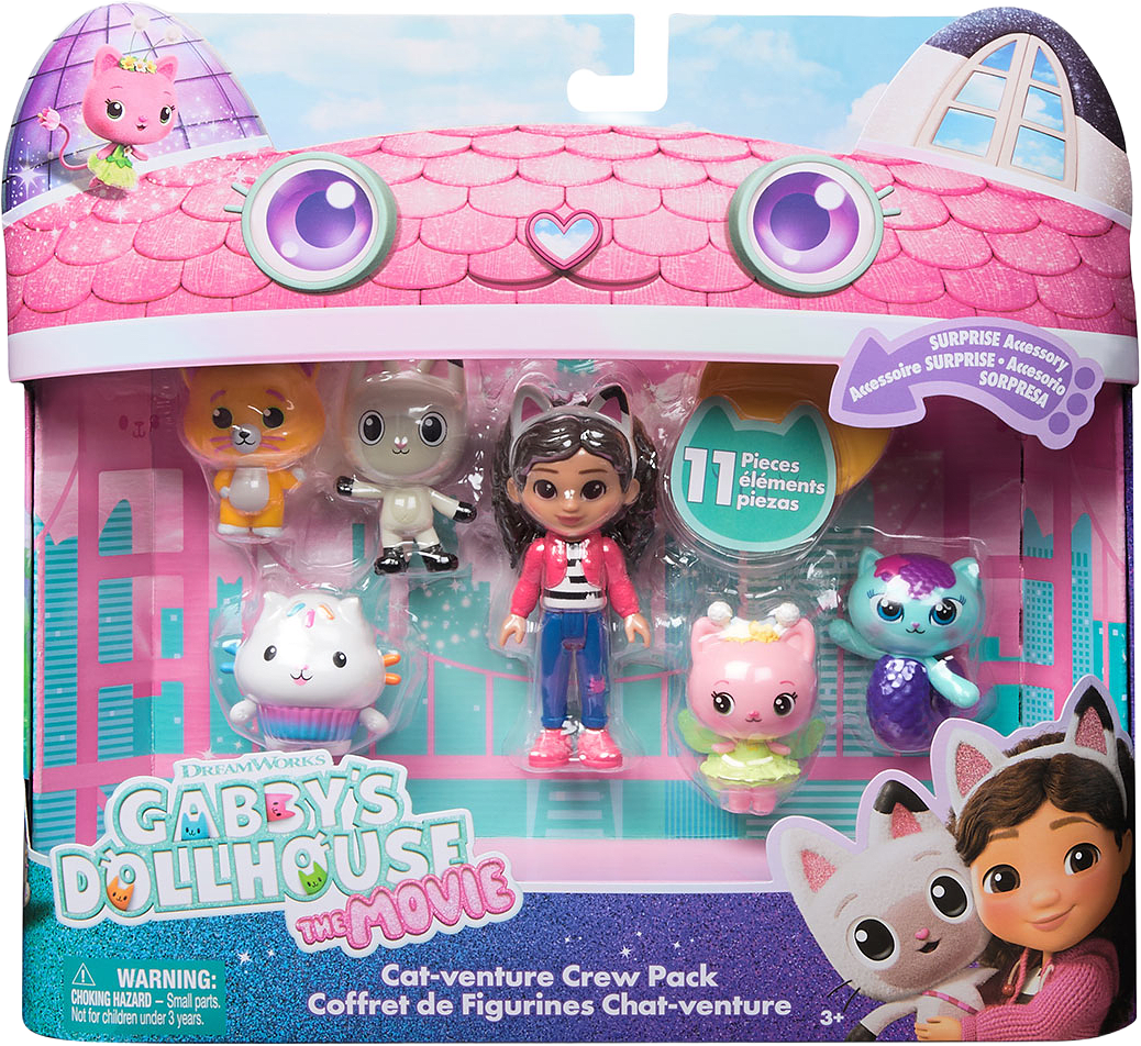 Gabby's Dollhouse Big Cat-Venture 6 Figure Giftset, från Gabby's Dollhouse.
